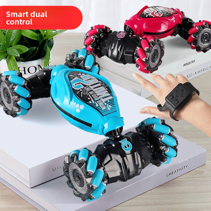 Gesture-sensing twisting car