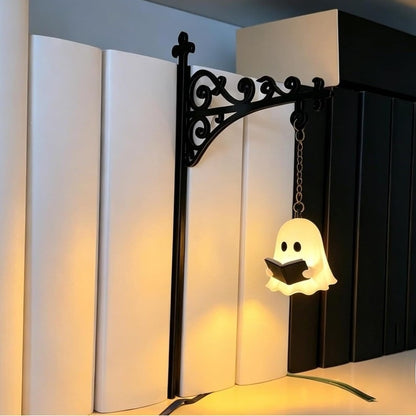 Ghost Bookshelf Lantern Decorative Iron Light