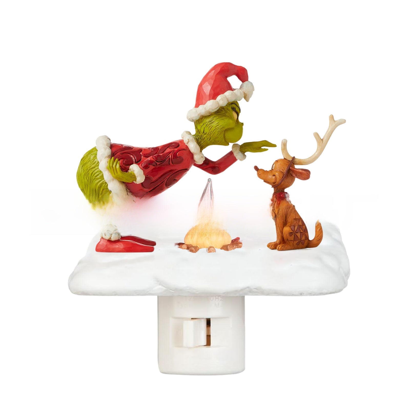 Ghost Campfire Flickering LED Night Light