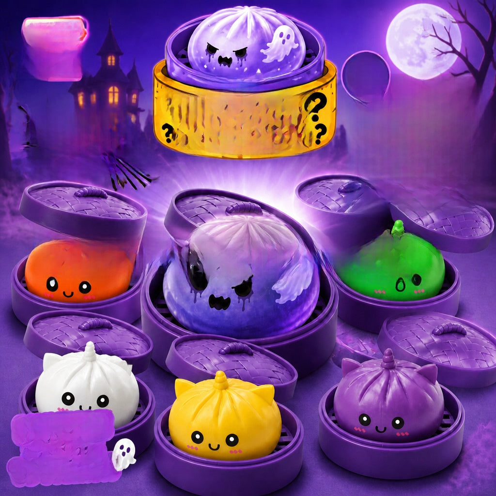Ghost Dumpling Squishy