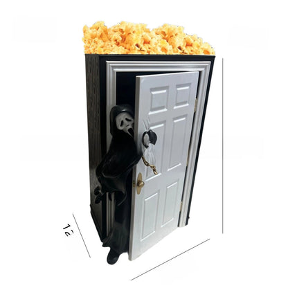 Ghost-face popcorn bucket