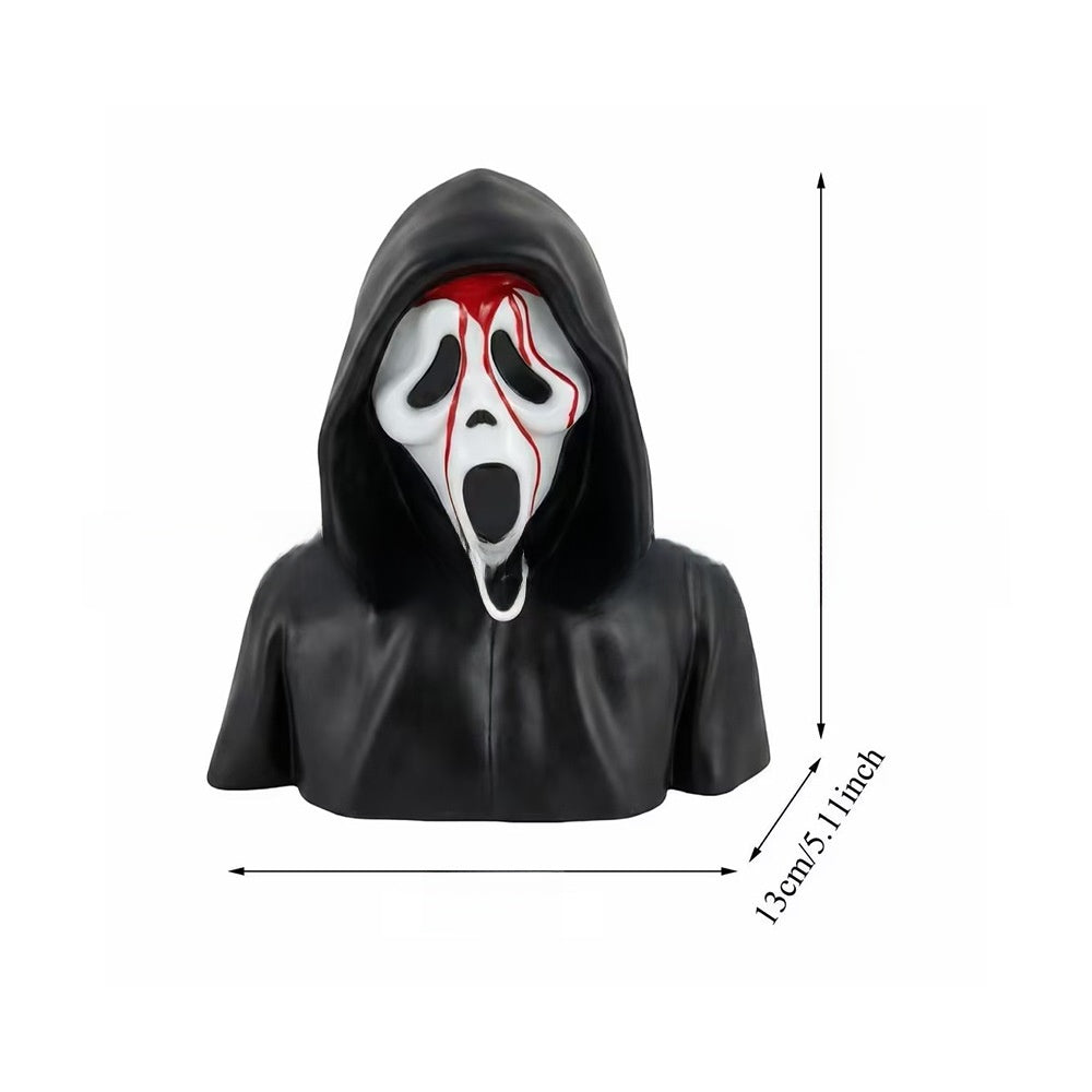 Ghost-face popcorn bucket