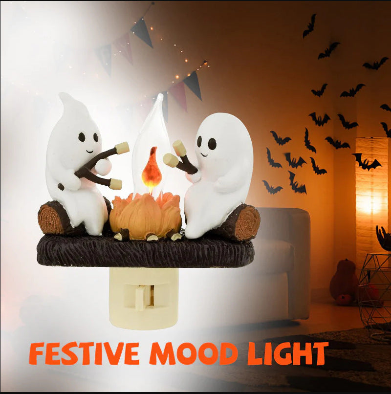 Ghost Fire Campfire Night Light