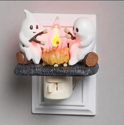 Ghost Fire Campfire Night Light