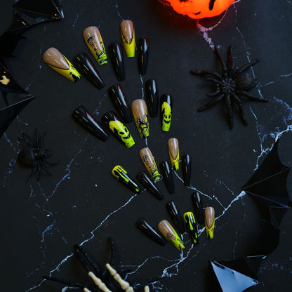 Ghost nail stickers