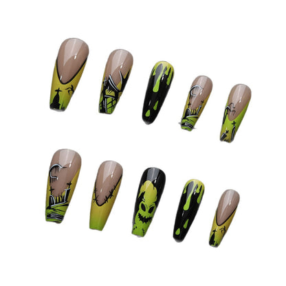 Ghost nail stickers