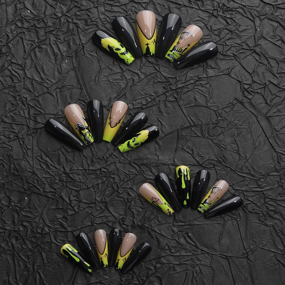 Ghost nail stickers