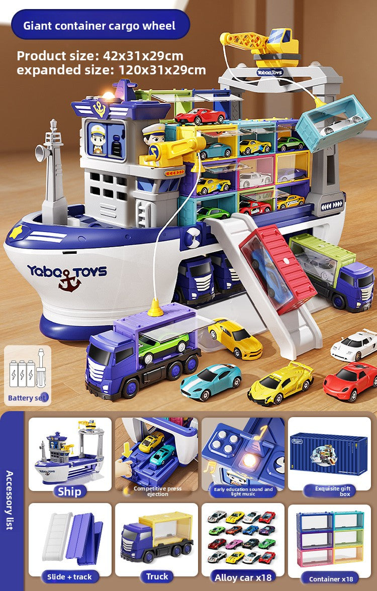 Giant ship container toy
