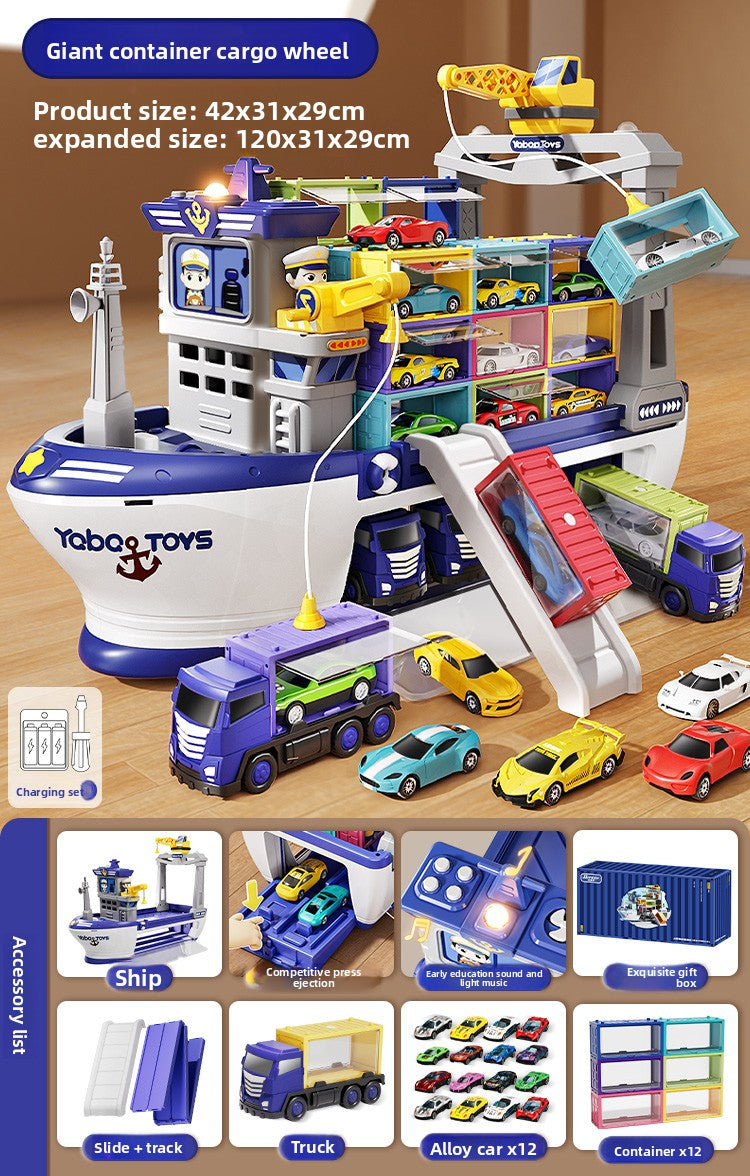 Giant ship container toy