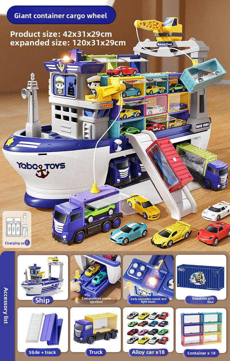 Giant ship container toy