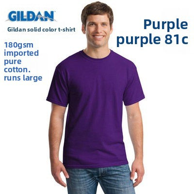 GILDAN 76000 Cotton Round Neck T-Shirt Short Sleeve
