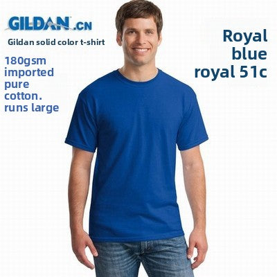 GILDAN 76000 Cotton Round Neck T-Shirt Short Sleeve