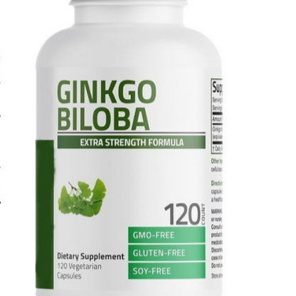 Ginkgo biloba capsules