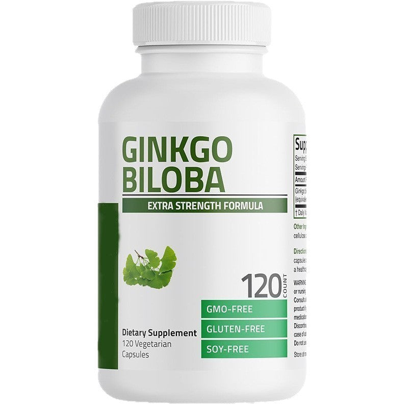 Ginkgo biloba capsules