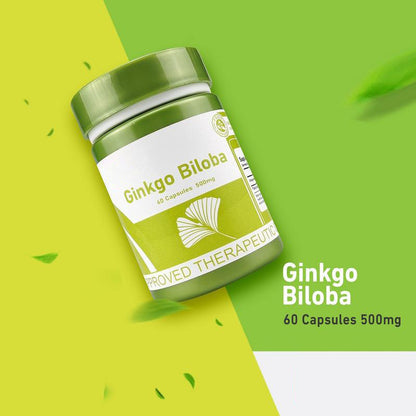 Ginkgo Leaf Capsules 60 Capsules