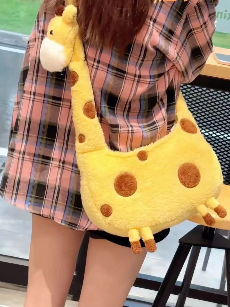 Giraffe Plush Backpack