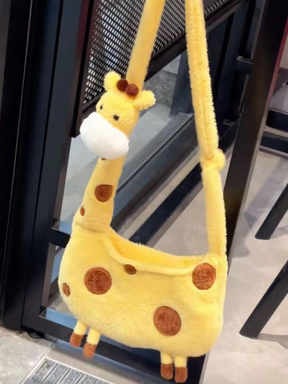 Giraffe Plush Backpack