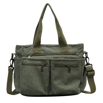girl corduroy handbag