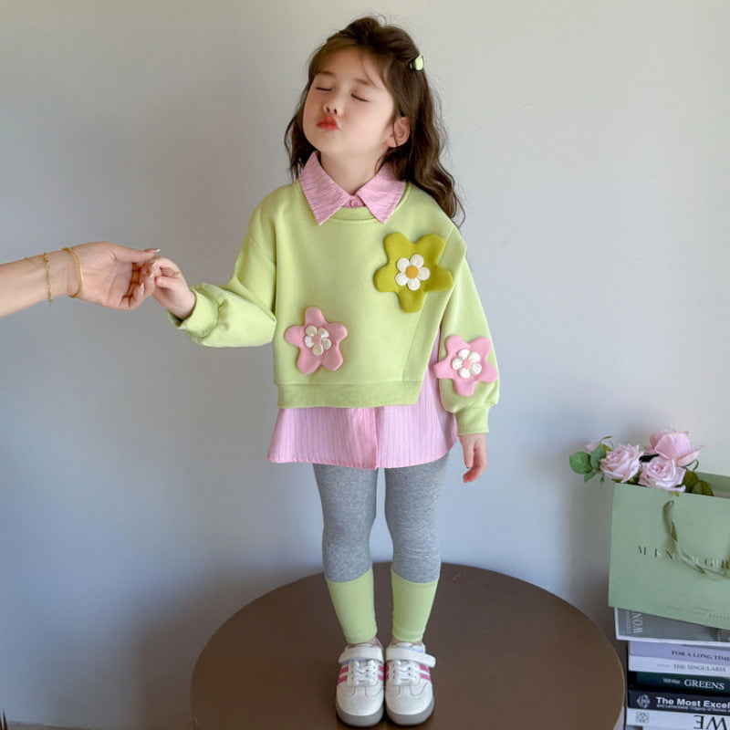 Girls Autumn Two-Piece Outfit