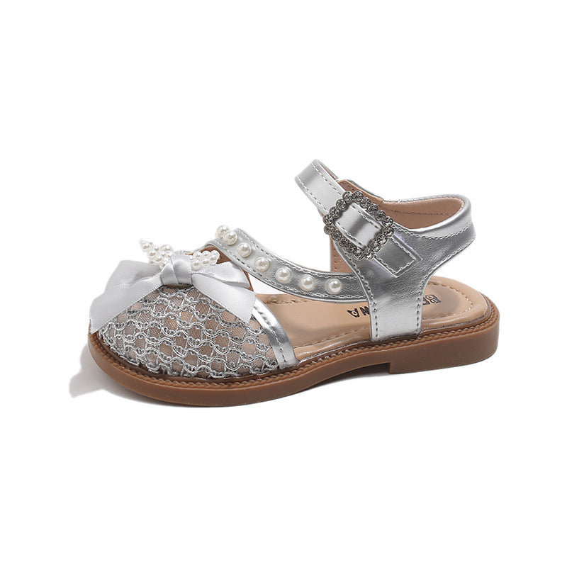Girls Bow Design Summer Sandals