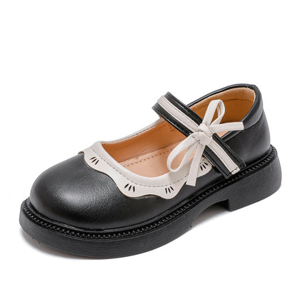 Girls Bow Flat Shoes