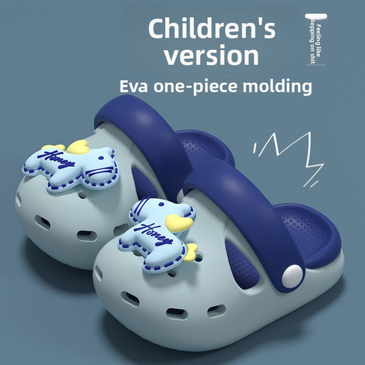 Girls Cartoon Beach Slippers