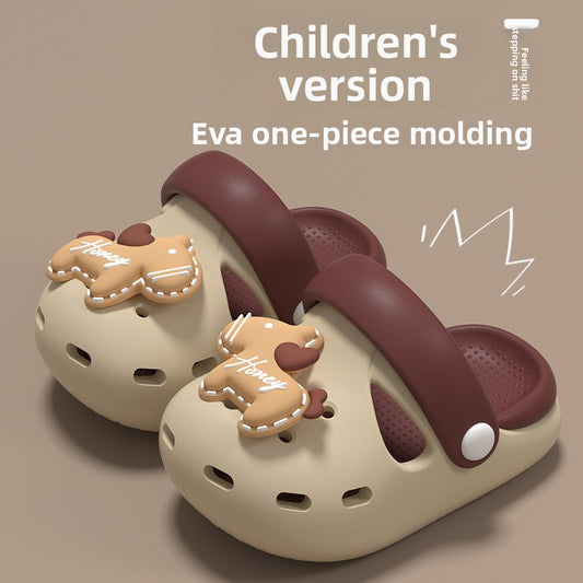 Girls Cartoon Beach Slippers