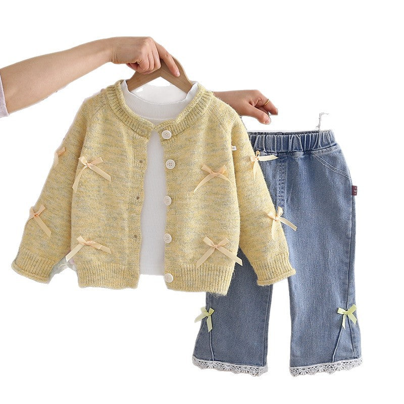 Girls Cotton Cardigan