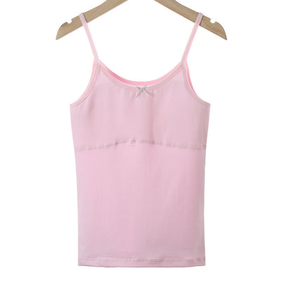 Girls Cotton Development Bras Vest Style