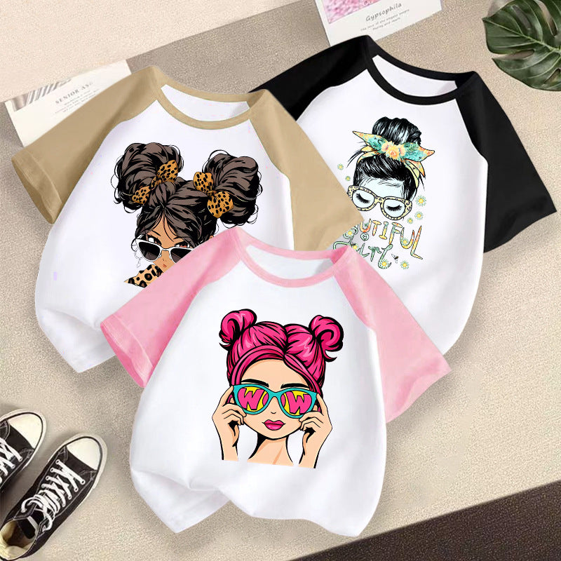 Girls Cotton Tshirts