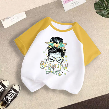 Girls Cotton Tshirts