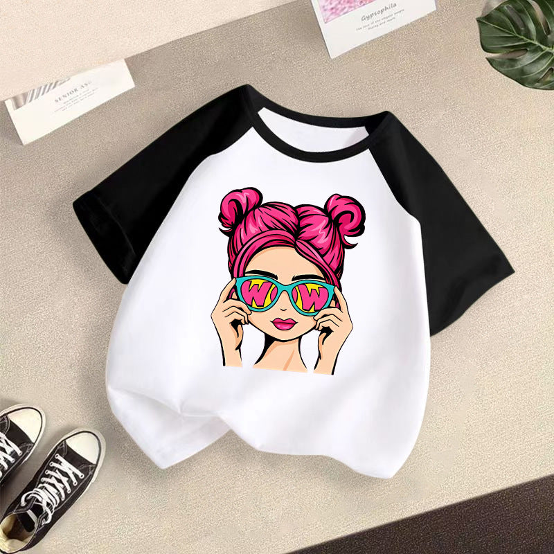 Girls Cotton Tshirts