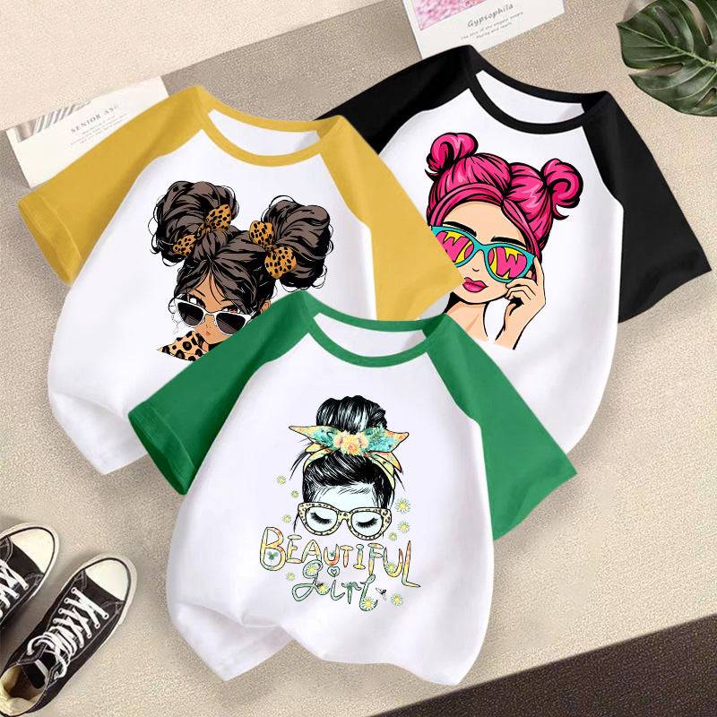 Girls Cotton Tshirts