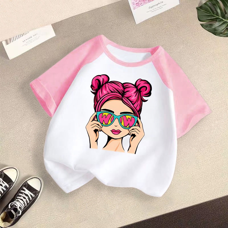 Girls Cotton Tshirts