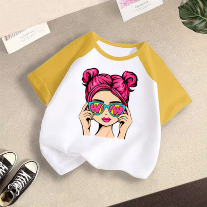 Girls Cotton Tshirts