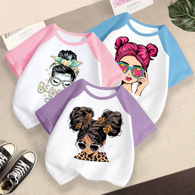 Girls Cotton Tshirts