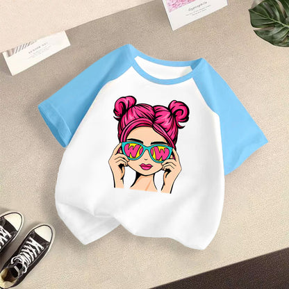 Girls Cotton Tshirts