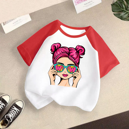 Girls Cotton Tshirts