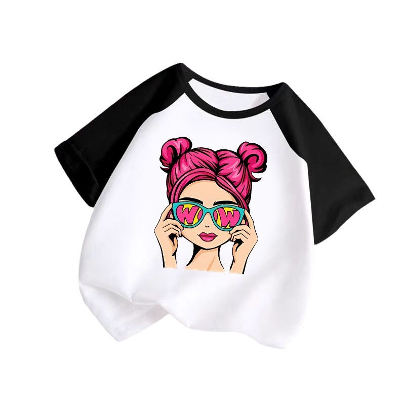 Girls Cotton Tshirts
