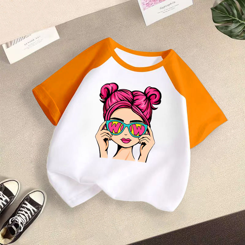 Girls Cotton Tshirts