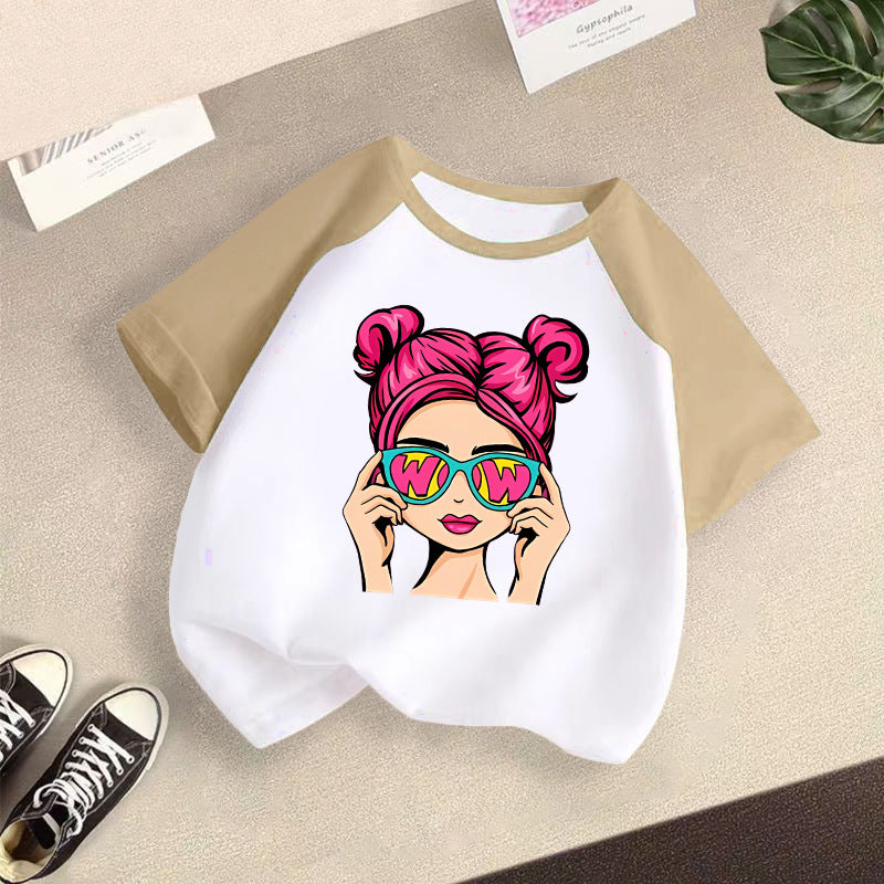 Girls Cotton Tshirts