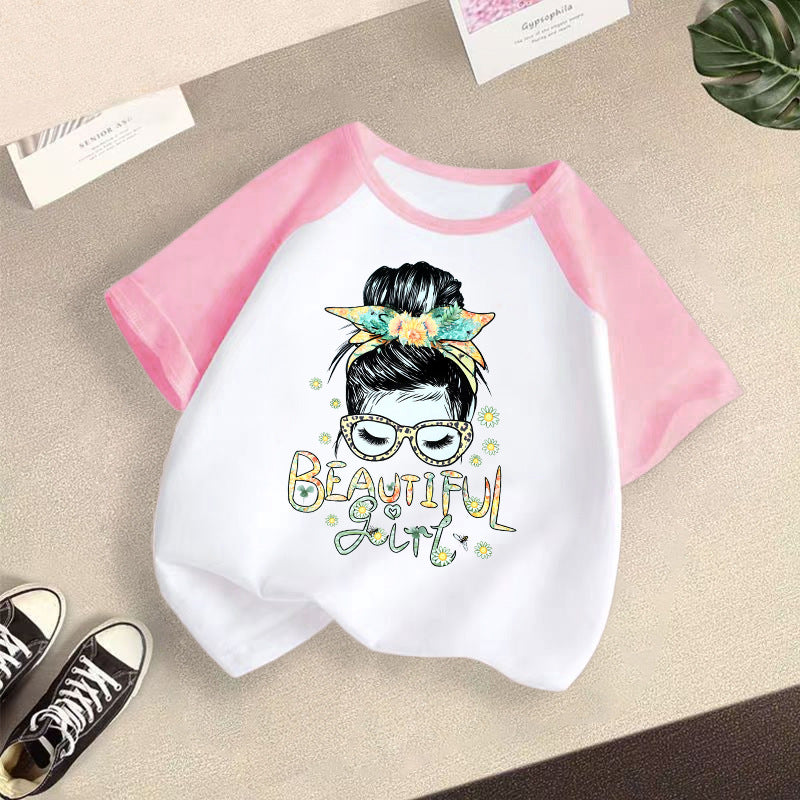 Girls Cotton Tshirts