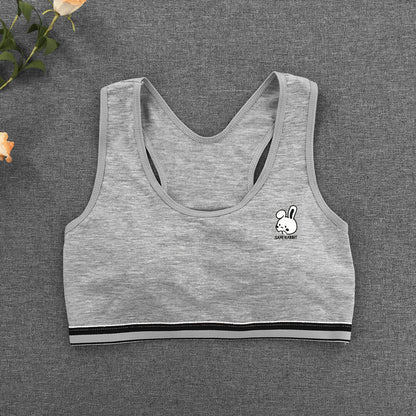 Girls' Developmental Vest Underwear Children's Chest Wrapping Junior High School Primary School Girls' Bra Small Half Clothes