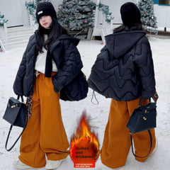 Black cotton coat