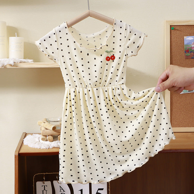 Girls' Dresses, Kidsren's Ice Silk Skirts
