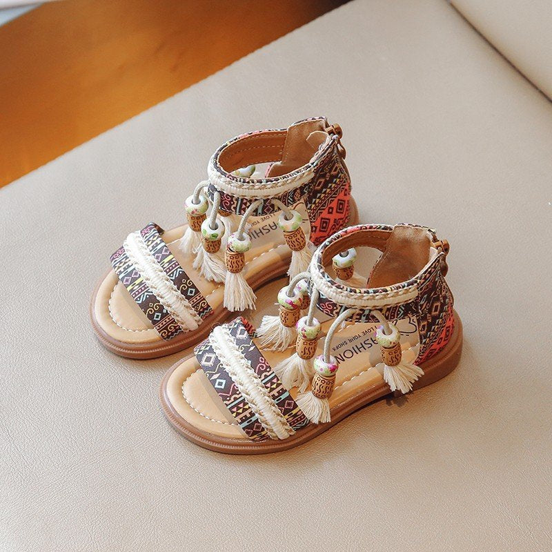 Girls Ethnic Style Sandals