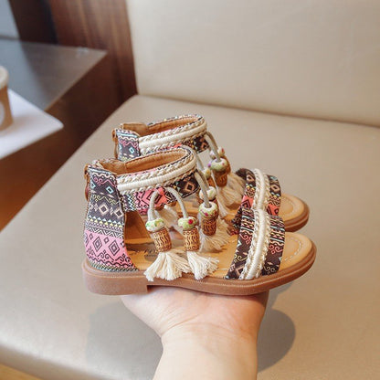 Girls Ethnic Style Sandals