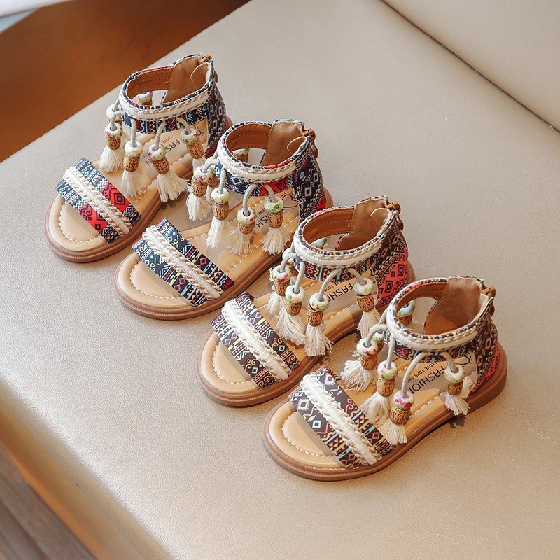 Girls Ethnic Style Sandals