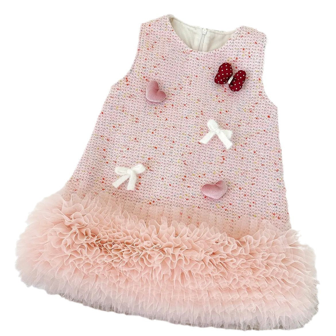 Girls Fleece Lined Princess Tutu Dress