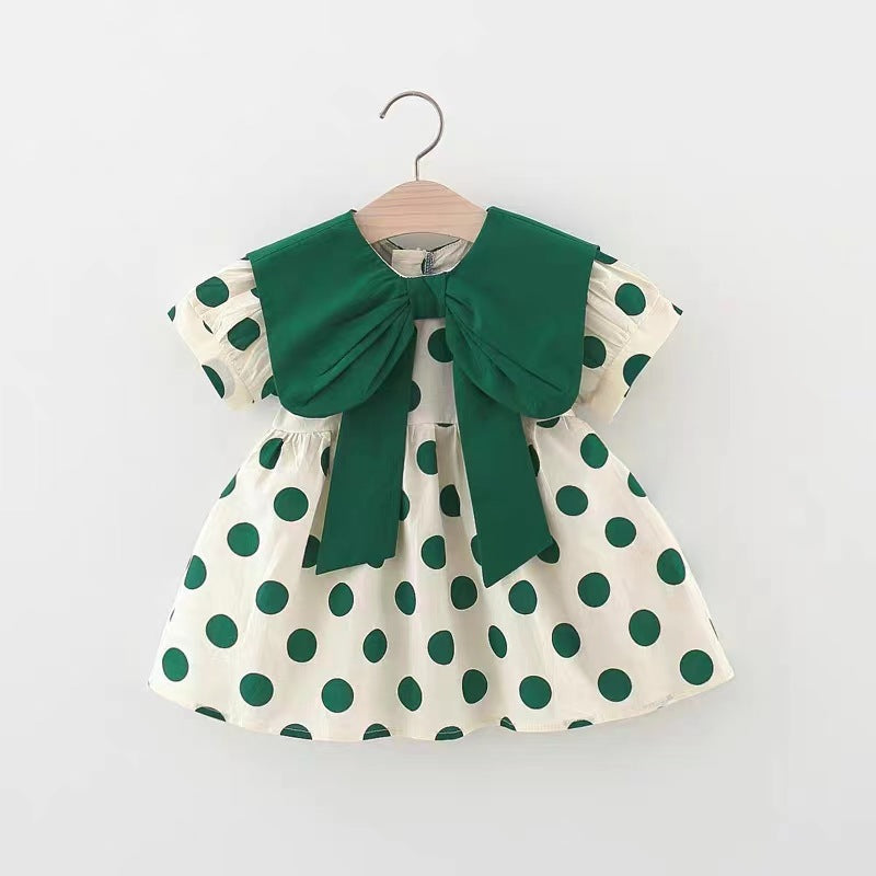 Girls Floral Summer Dress with Hat